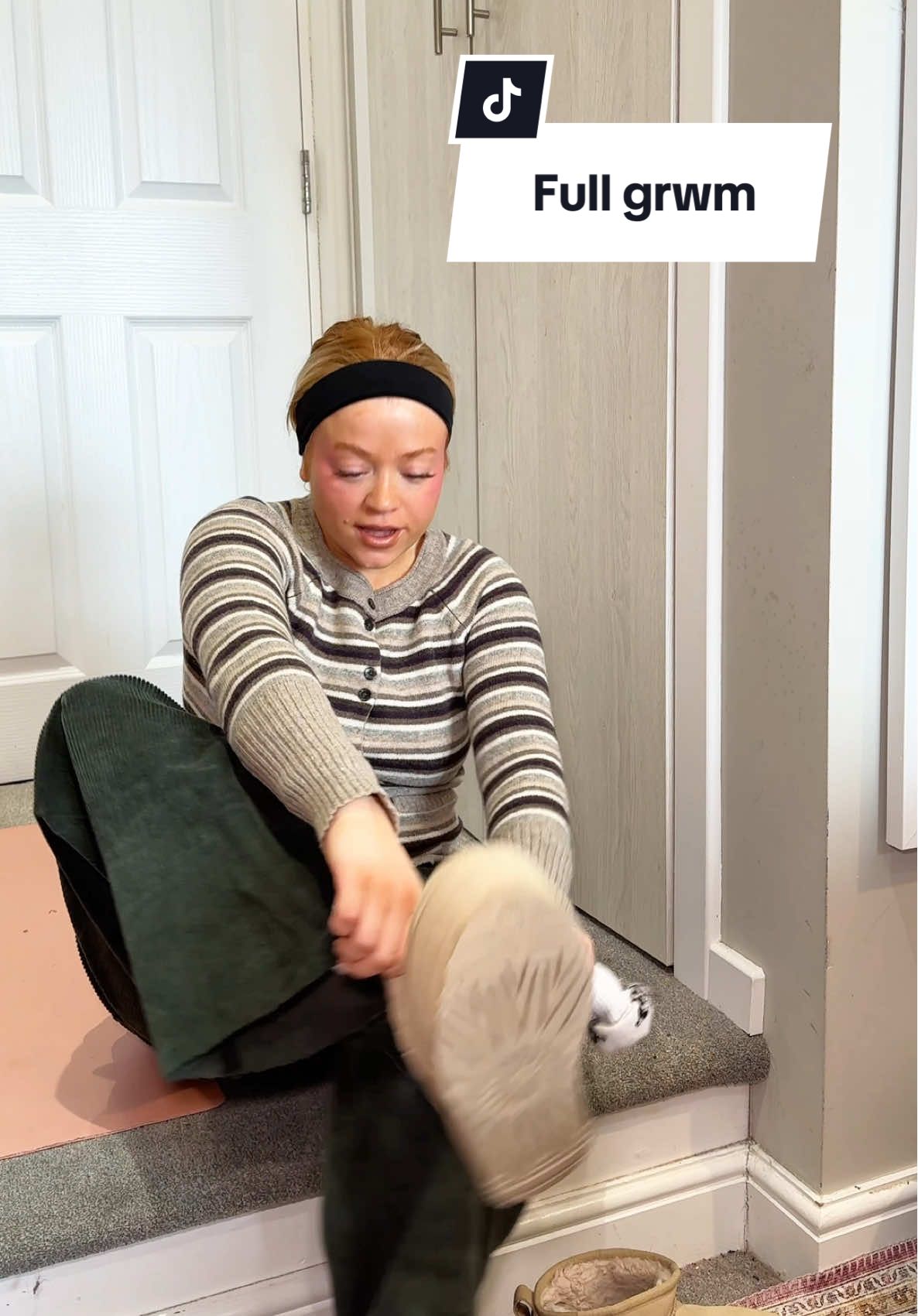 Missed my hair extensions delivery 💔 #grwm #morningvlog 