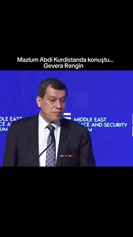 General Mazlum Abdi: “Biz hiçbir zaman kimseye saldırmadık; ne geçmişte ne de gelecekte saldıracağız. Sadece kendimizi savunduk. Başta türkiye olmak üzere komşu ülkeler bizi tehdit olarak görmemeli.” #video