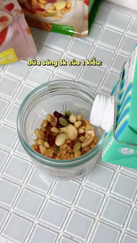 Bữa sáng ngon dinh dưỡng mà tiện thì là granola chứ gì nữa mí bà #giotnang #granolagiotnang #healthy #eatclean #xuhuong 