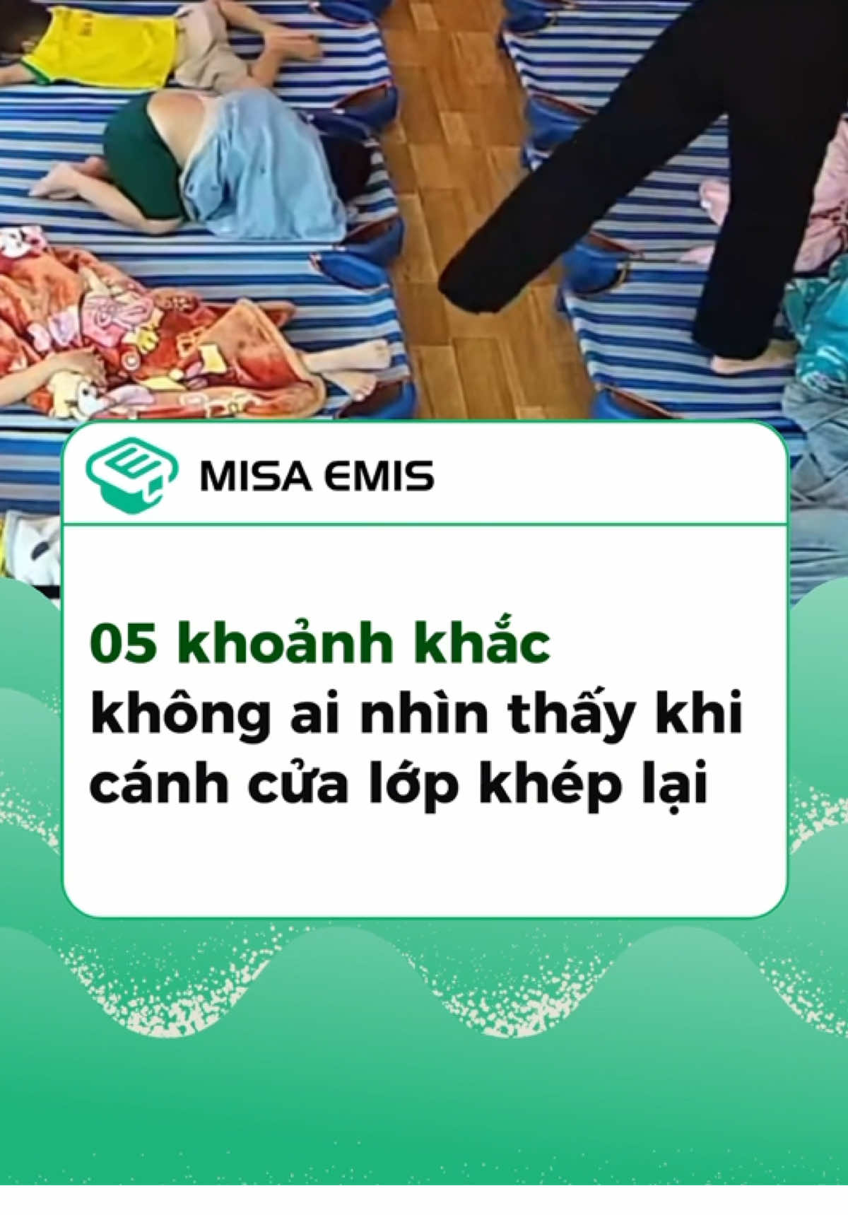 Cảm ơn thầy cô 💚 #misaemis #phanmemquanlytruongmamnon #mamnon #giaovienmamnon #cogiaomamnon 