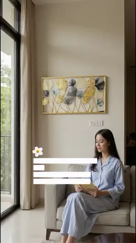 Dekorasi dinding minimalis modern hiasan dinding minimalis modern hiasan dinding daun Ginkgo aesthetic  #hiasandinding #hiasanrumah #homedecorideas #interiordesign #rumahminimalis 