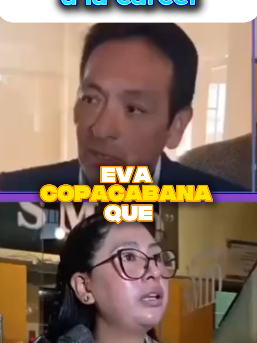 Dicen que tendría que ir a la cárcel.