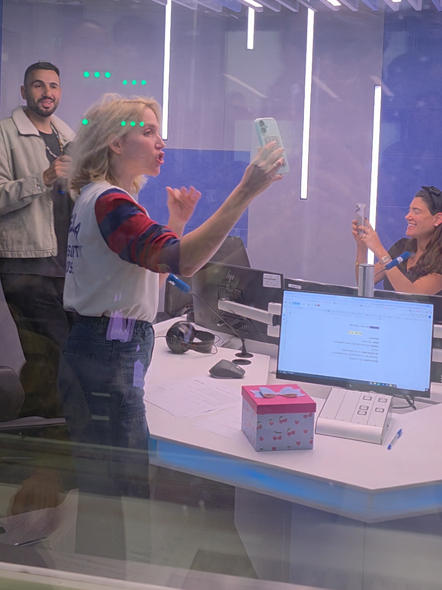 לפני החיטוי הגעתי לפתוח עונה עם שלמור שטרוזמן ומירב פלדמן  בגלצ