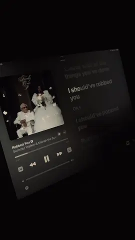 I should’ve robbed you #summerwalker #finallyoverit #lyrics #musictok #lick 