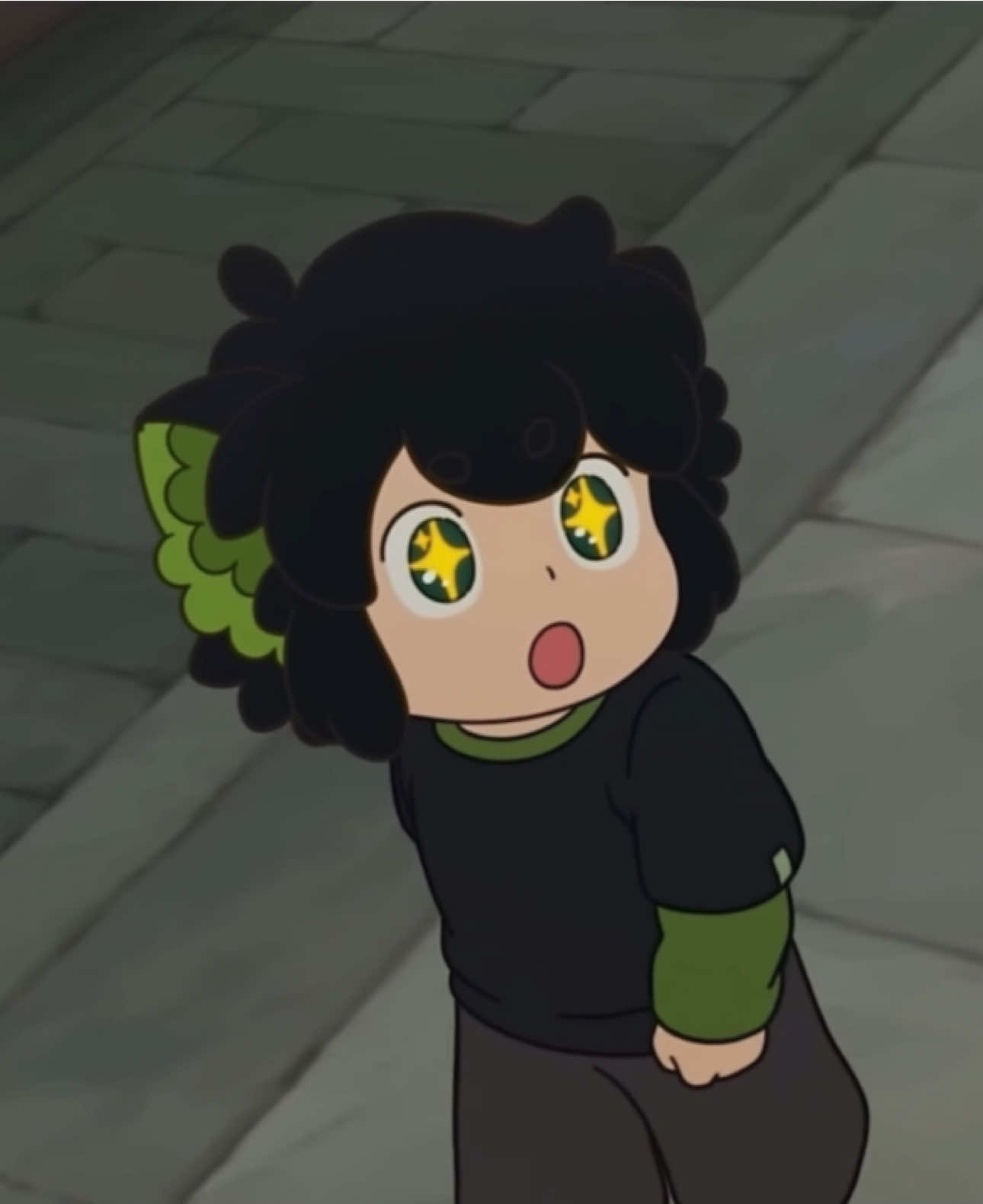 My son 💚 and Luye with her tough love #动画 #thelegendofhei #小黑 #xiaohei #thelegendofhei2 