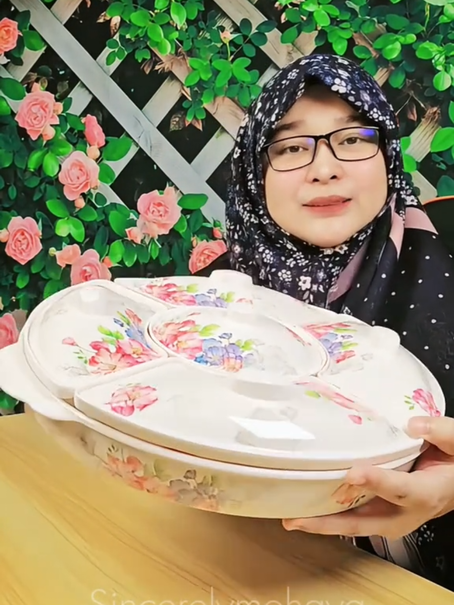 Bekas melamine 5 in 1 #buffet #bekasmelamine #bekasbulatberputar 