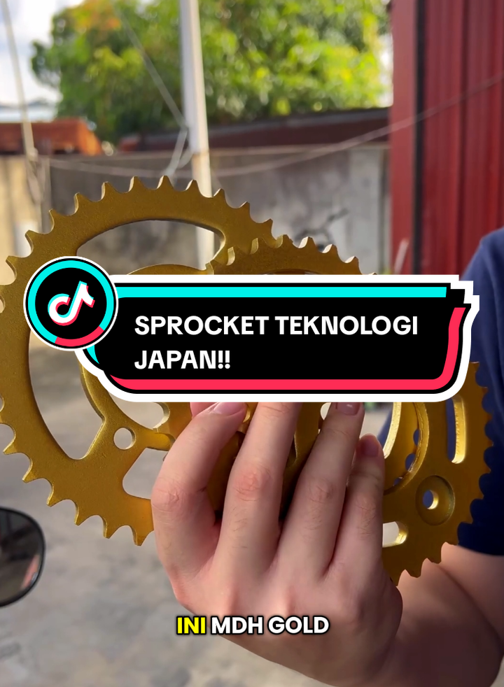 sprocket guna material Japan harden steel #lc135 #ex5 #wave125 #lc135malaysia #lc135padu 