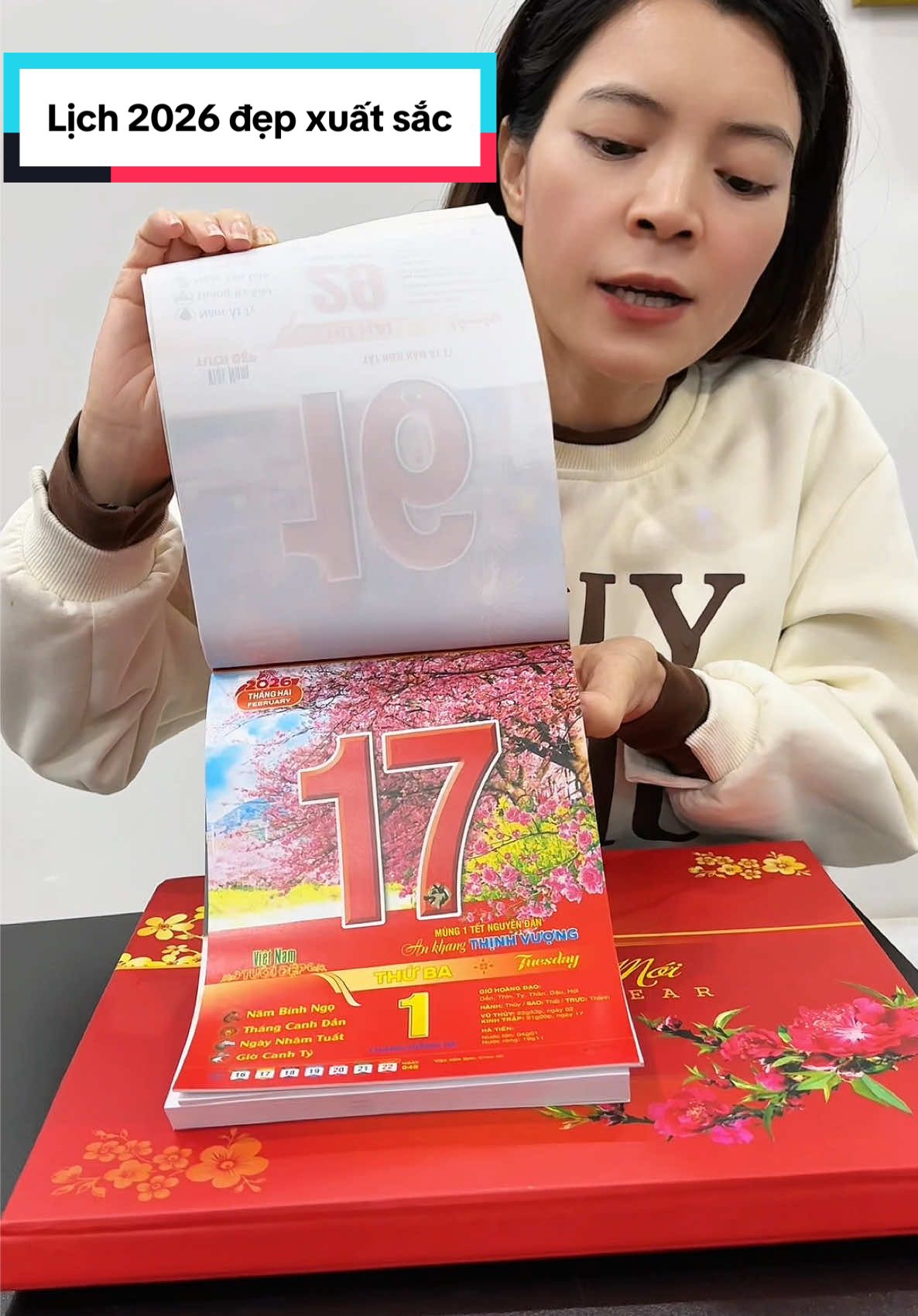 Lịch 2026 đẹp xuất sắc #nhisuti #xuhuong #lich2026 #lichtreotuong #lichtet 