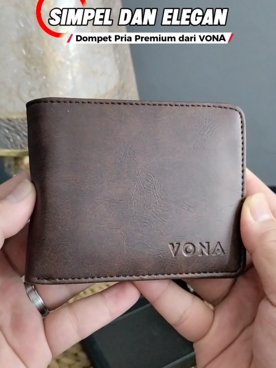 Dompet Pria Premium dari VONA. Mewah dan Elegan ! #dompetpria #dompetcowok #dompetkulit #fyp #viral 
