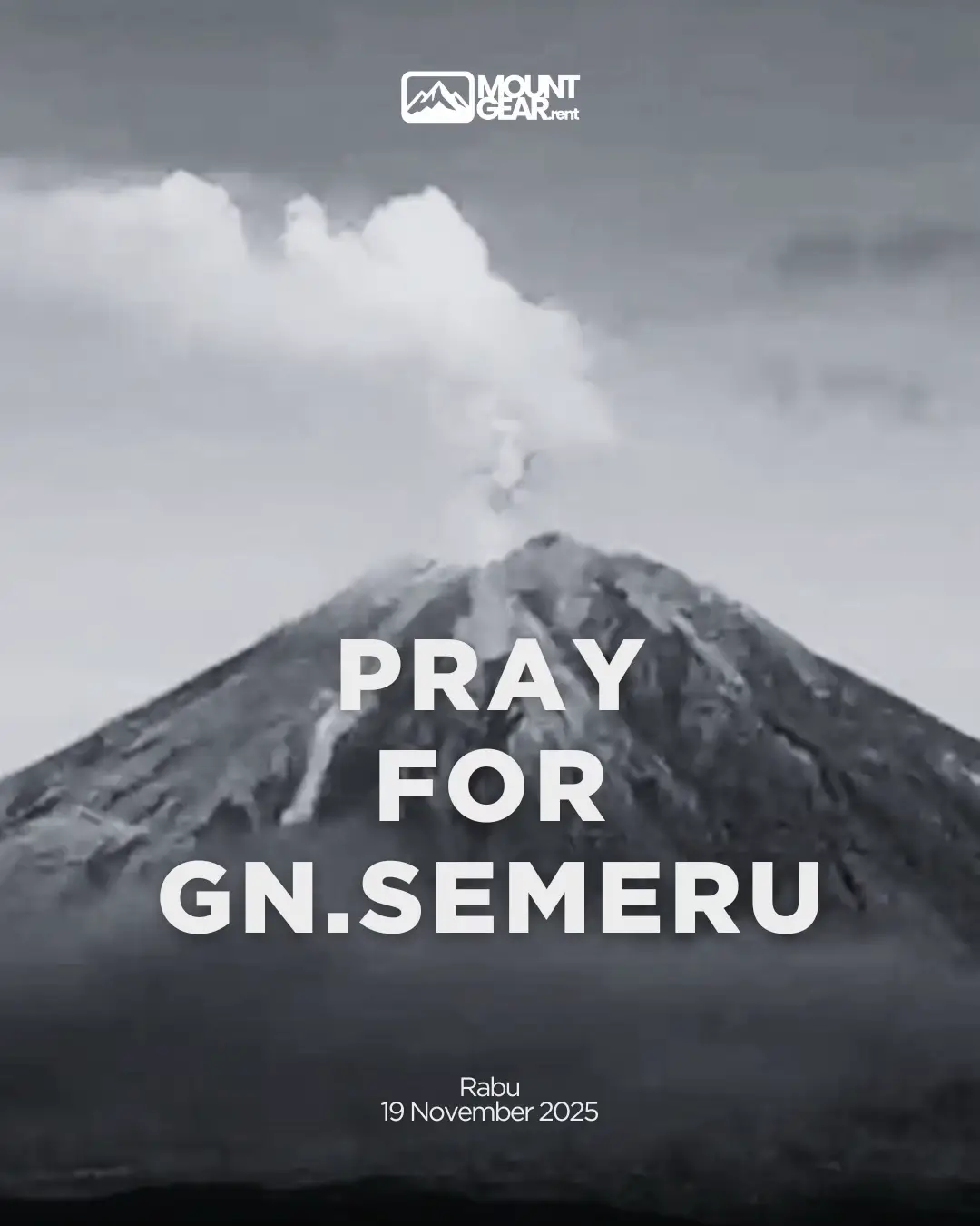 Gunung Semeru kembali menunjukkan kekuatannya: erupsi hari ini memuntahkan kolom abu hingga sekitar 2.000 m di atas puncak, lalu awan panas meluncur hingga 5-7 km. (detiknews,databoks)   Untuk semua pendaki, wisatawan, dan tim evakuasi—doa kami bersama kalian. Tetap waspada, taati instruksi resmi, dan mari bersama mendukung warga serta tim relawan. #PrayForSemeru