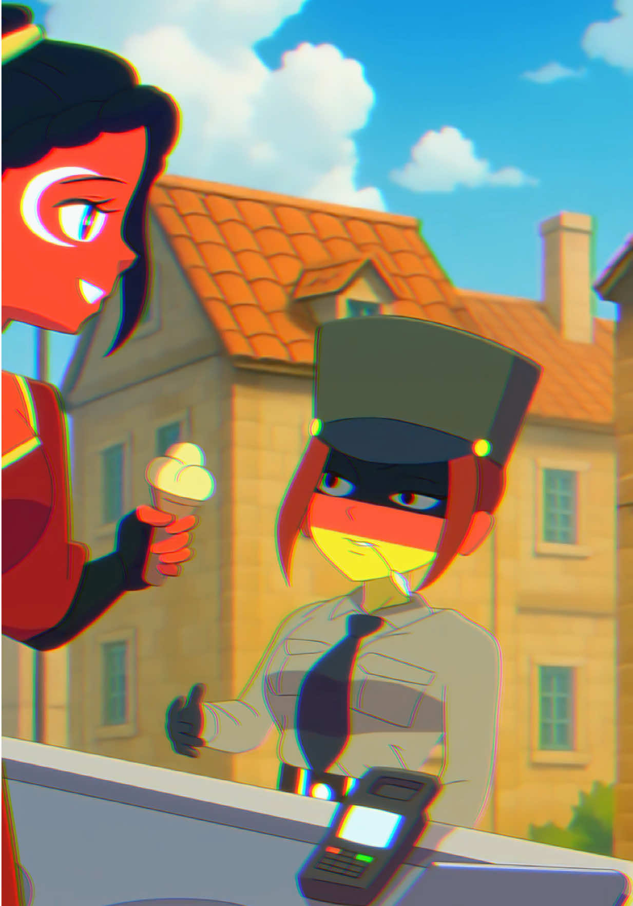 MOMENT BEFORE COOKED 🍦 #countryhumans #funnyvideo #usa #stategirl #funny  