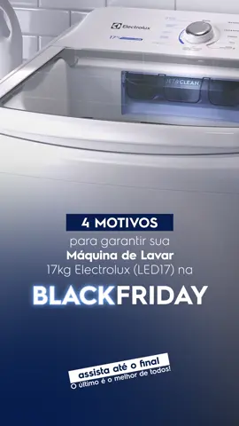 Quer mais motivos? Veja agora mesmo no site. Aproveite a Black Friday Electrolux. #SuaCasaBemVivida