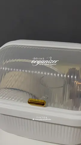 small dish rack organizer to your small space! daming malalagay ✨ #rackorganizer #dishorganizer #dishrack #kitchenessential #dishtok 