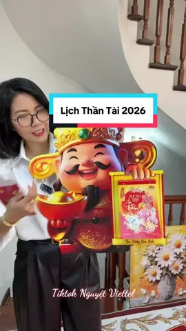 Lịch Tết 2026 đẹp suất sắc #xuhuong #tiktokshop #nguyetviettel #lichtet #lich 