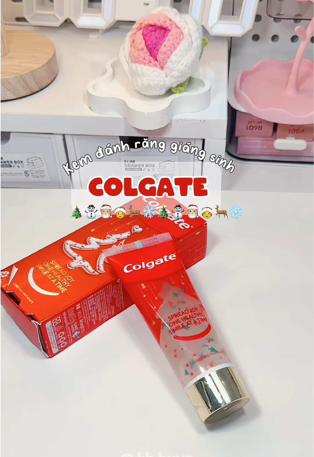 🎄⛄🎅🏼noel tới rồi nè  ✨ #colgate #kemdanhrang #giangsinh #chamsocrangmieng #kemdanhrangcolgategiangsinh 