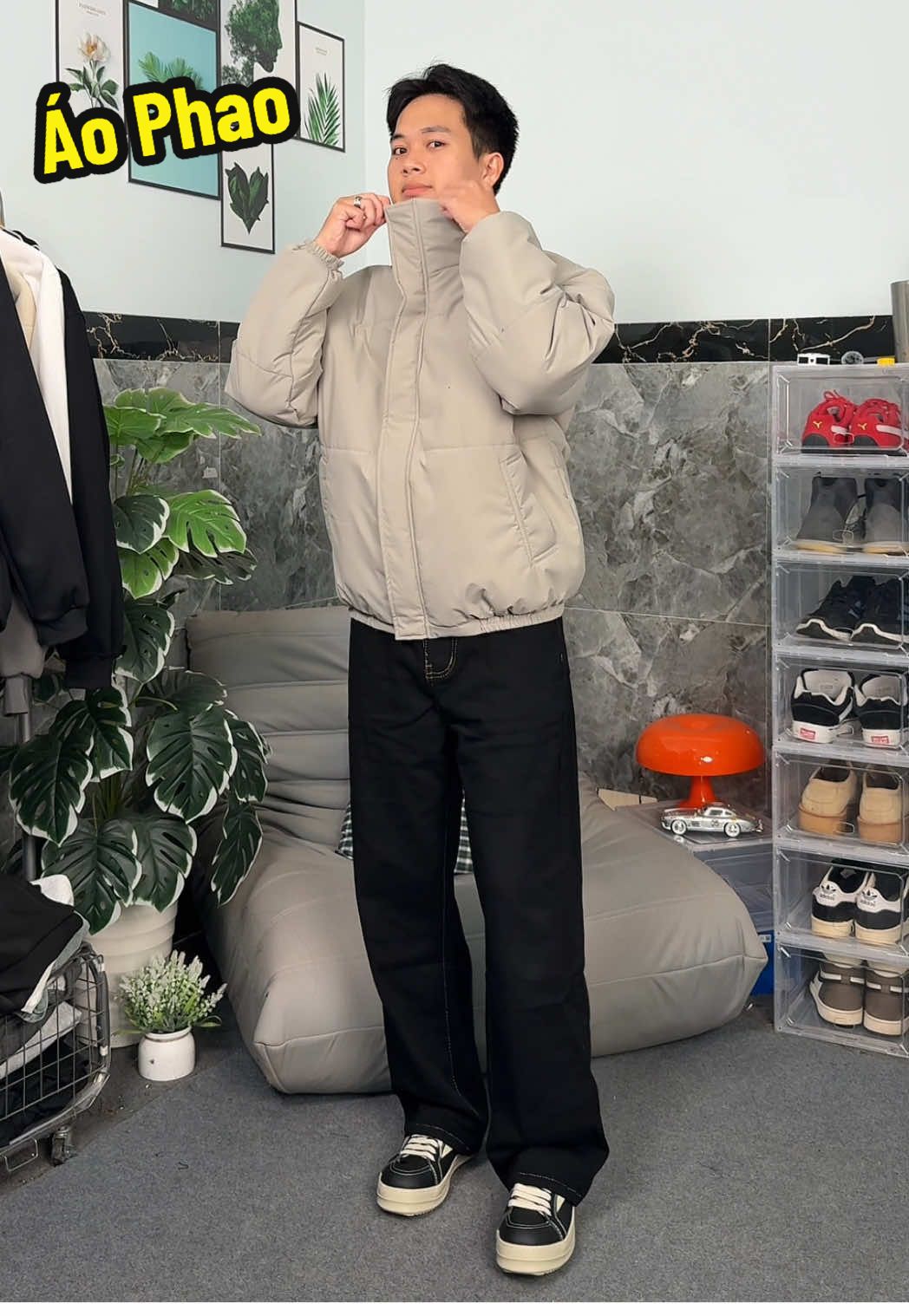 Áo Phao vừa ấm vừa đẹp. #aophao #aophaobongtam #khiemdodep 