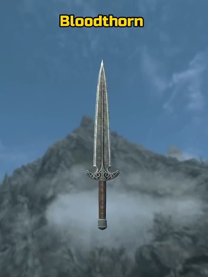 Bloodthorn Dagger Has a Secret Power In Skyrim #tiktokencyclopediacontest 