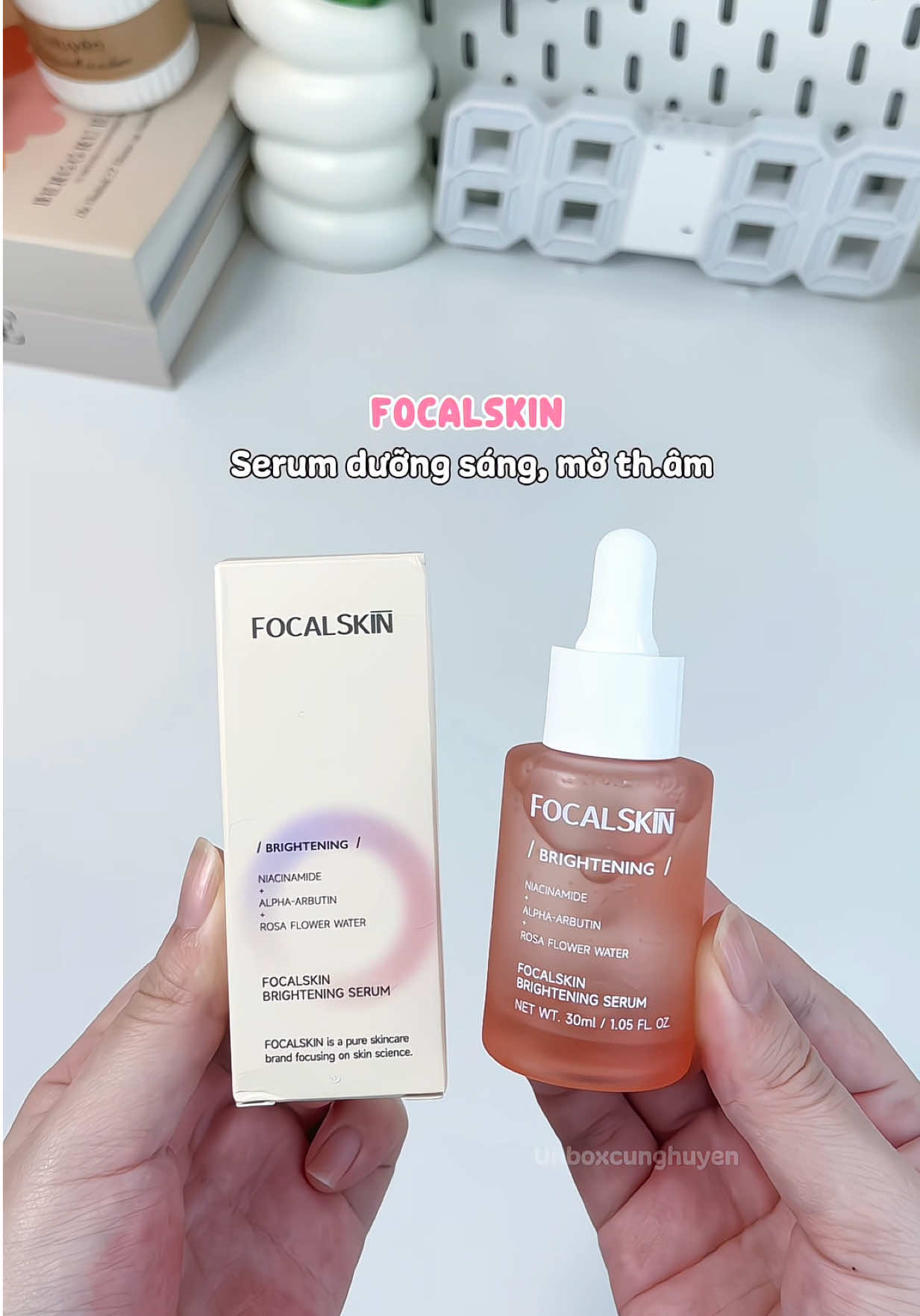 Chăn dùbg cải thiện thật sự lun á #focalskin #serumduongsang #duongsangda #duongsangda #skincare 