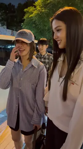 น่ารักที่สุด😚☺️☺️💜🧡 #emibonnie #LINEMANถูกสุดทุกวันwithEMBN #@