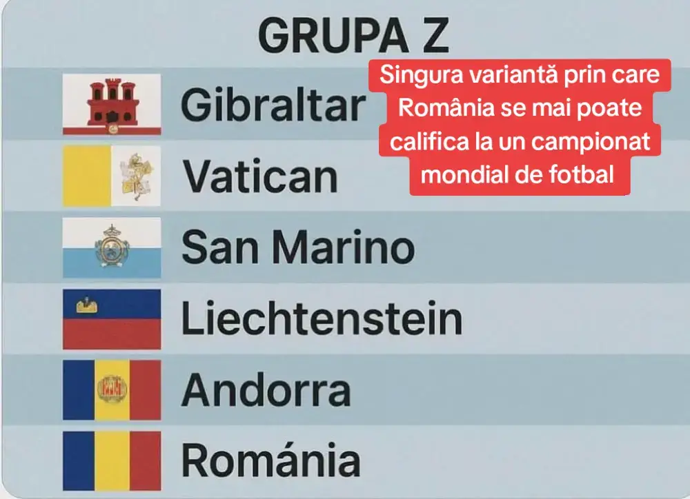Singura variantă prin care s România s-ar mai putea califica sigur la un campionat mondial de fotbal, după o pauză de 28 ani. Altă soluție nu mai este! ☝️😅😂 #nationalaromaniei #fotbalromania🇷🇴 #mircealucescu #mariusmaka #mariusmaka125 