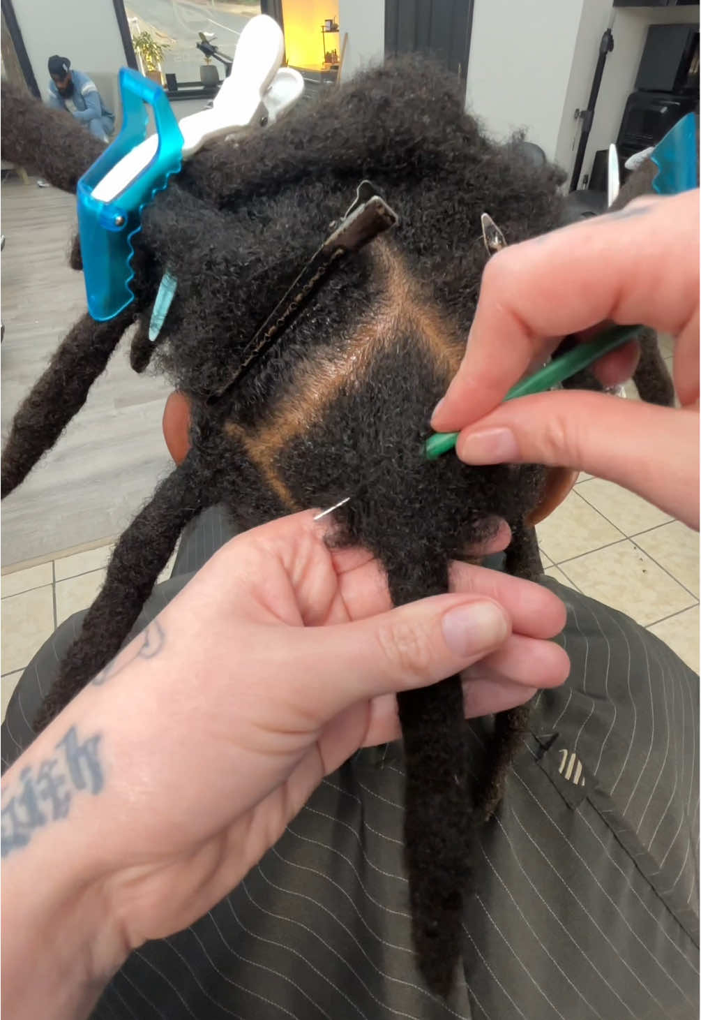 ✨Best loctician in Maryland✨ #locs #wicks #wickmaintenance #marylandlocrepair  #mdlocrepair                           