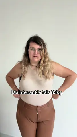 Je suis fière de moi, et fière de ce que je deviens et de ma perte de poids 💪🏻🥹