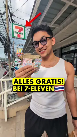 😳💸Kostenlos bei 7-Eleven einkaufen? Ja, wirklich!  Mit den kleinen Marken bekommst du Snacks, Drinks oder sogar Hello-Kitty & Butterbear-Merch komplett umsonst. Die Aktion läuft nur einmal pro Jahr für ein paar Monate – also unbedingt sammeln! Viele Touristen werfen die Marken weg, dabei sind sie echte Baht wert. Und wenn du sie nicht brauchst: Kinder und Obdachlose freuen sich riesig, denn die Stamps kann man auch spenden. 🟡✨ Folg mir für mehr Asien-Insider-Tipps! ✨ ______ #711 #7-eleven #thailandreise #thailandliebe #reiselust