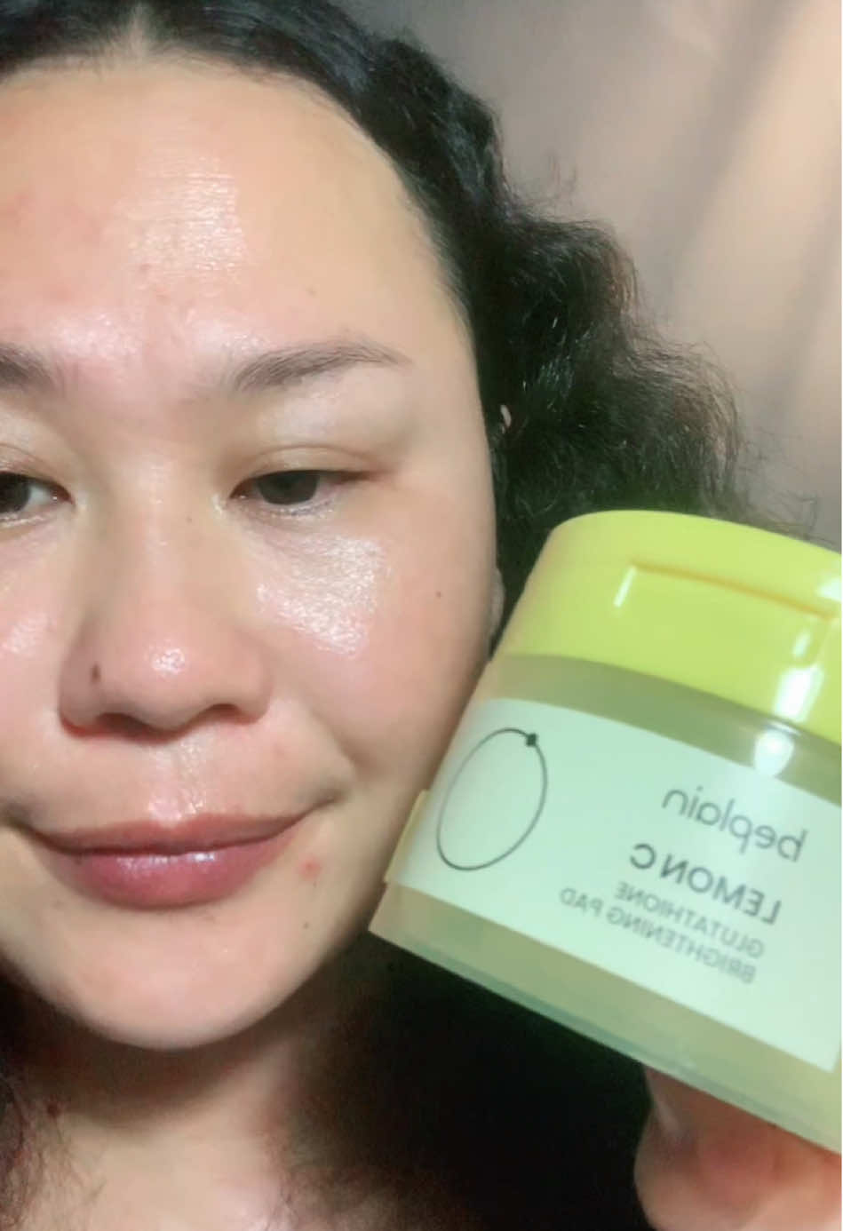 สกัดจากมะนาวสดจากเกาะเจจู ช่วยให้ผิวกระจ่างใสและสดชื่น #beplain  #เลม่อน  #tonerpad #โทนเนอร์แพด