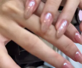 Thạch + tráng gương bao mê lun ạ 😍💅🥰#nails #naildesigns #eyelashes #fyp #xuhuong 