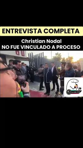 ENTREVISTA COMPLETA  @Christian Nodal  NO FUE VINCULADO A PROCESO ya que no se comprobó ningún documento apócrifo. #ChristianNodal #UniversalMusic 