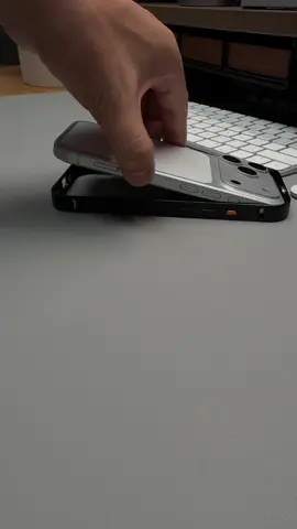 No black iPhone ? No problem.  Our case = the black iPhone 17 Pro Max you always wanted.  Would you choose this color?  #iphonecase #magsafecase #iphone17promax #Tech