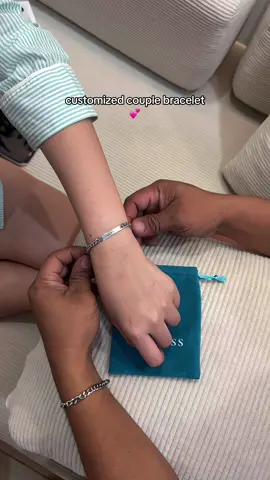 This is your sign para mag matchyyy ng bracelet ✨❤️ #couplebracelet #bracelet #customizedgifts #forher #forhim 