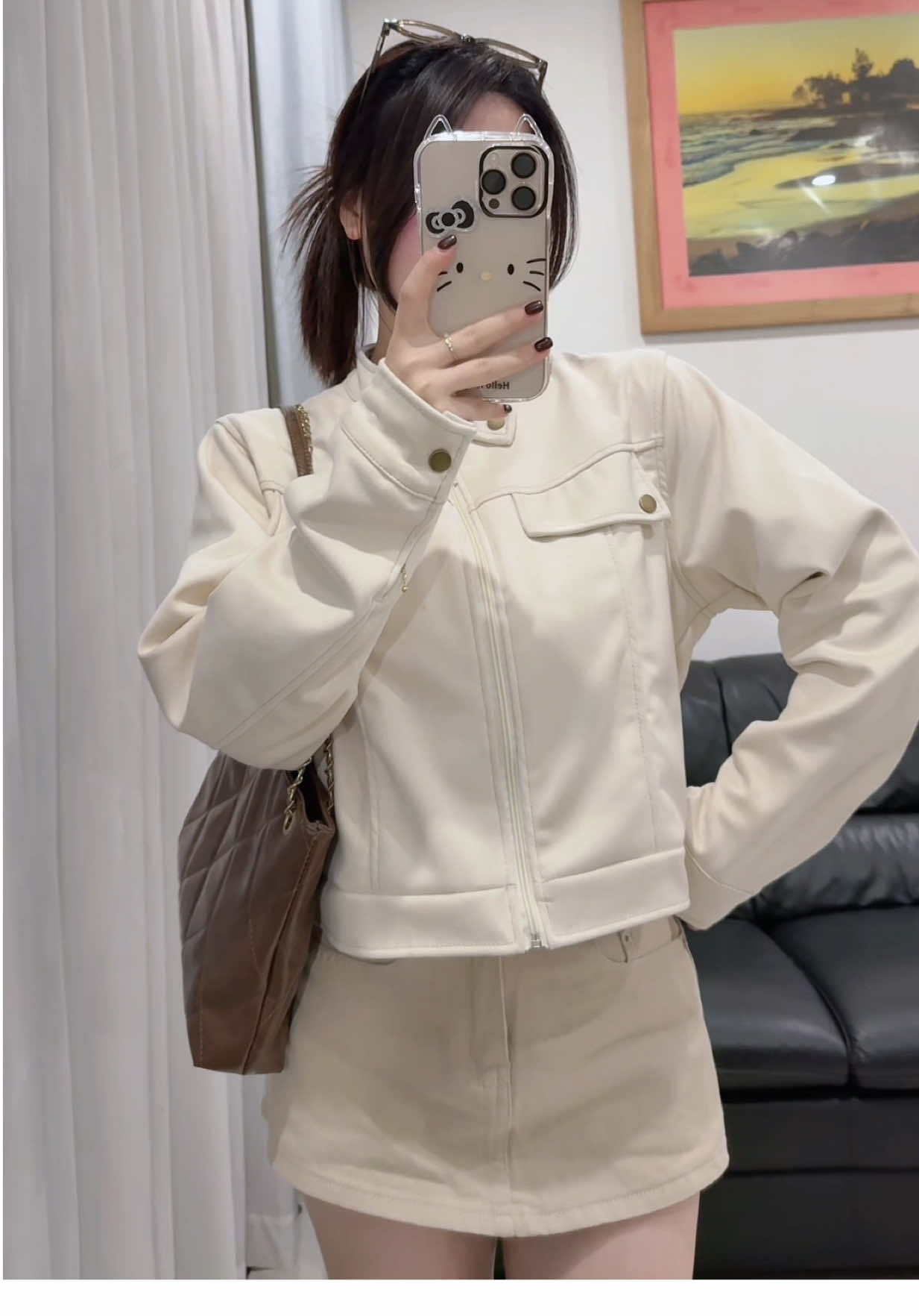 #h2oclothing #lenxiee #aokhoacdalon #aokhoaccroptop #outfitideas 