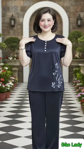 Y20 Bộ Đồ  Trung Niên Lụa Ngọc đồ cho mẹ #dobotrungnien #macdepmoingay #thoitrangbigsize #damtrungnien #vaytrungnien 