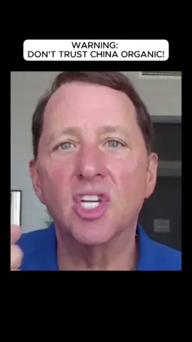 WARNING! Don't trust China Organic!