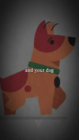 When your dog stairs at the door #psychology #dog #explain 