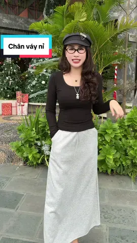 Chân vây nỉ#phượng_phơi_phới1982 #thời_trang_nữ #review #chân_váy_nỉ 