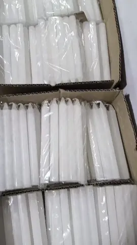 Vela Palito Branca 50 Und. Atacado Parafina 13,5 cm X 1,1 cm  https://s.shopee.com.br/6KwkOjGW8A #vela #velapalito #velaparafina #parafina #achadinhos  