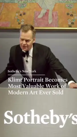 Wednesday, October 18, 2025, the star lot from the Leonard A. Lauder Collection sparked a 19-minute bidding battle inside @Sotheby’s New York‘s Breuer Building - #GustavKlimt ‚Portrait of Elisabeth Lederer‘, c. 1914-1916. #Sothebys #SothebysNewYork #AndreaJankeFineArt 