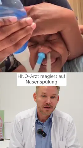 Hast du schon mal eine Nasenspülung gemacht? 