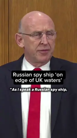 ⬆️ READ MORE VIA LINK ABOVE ⬆️ A Russian spy ship has been seen on the edge of UK waters - the Defence Secretary has issued a warning to Russia and Putin. #manchestereveningnews #russia #uknews