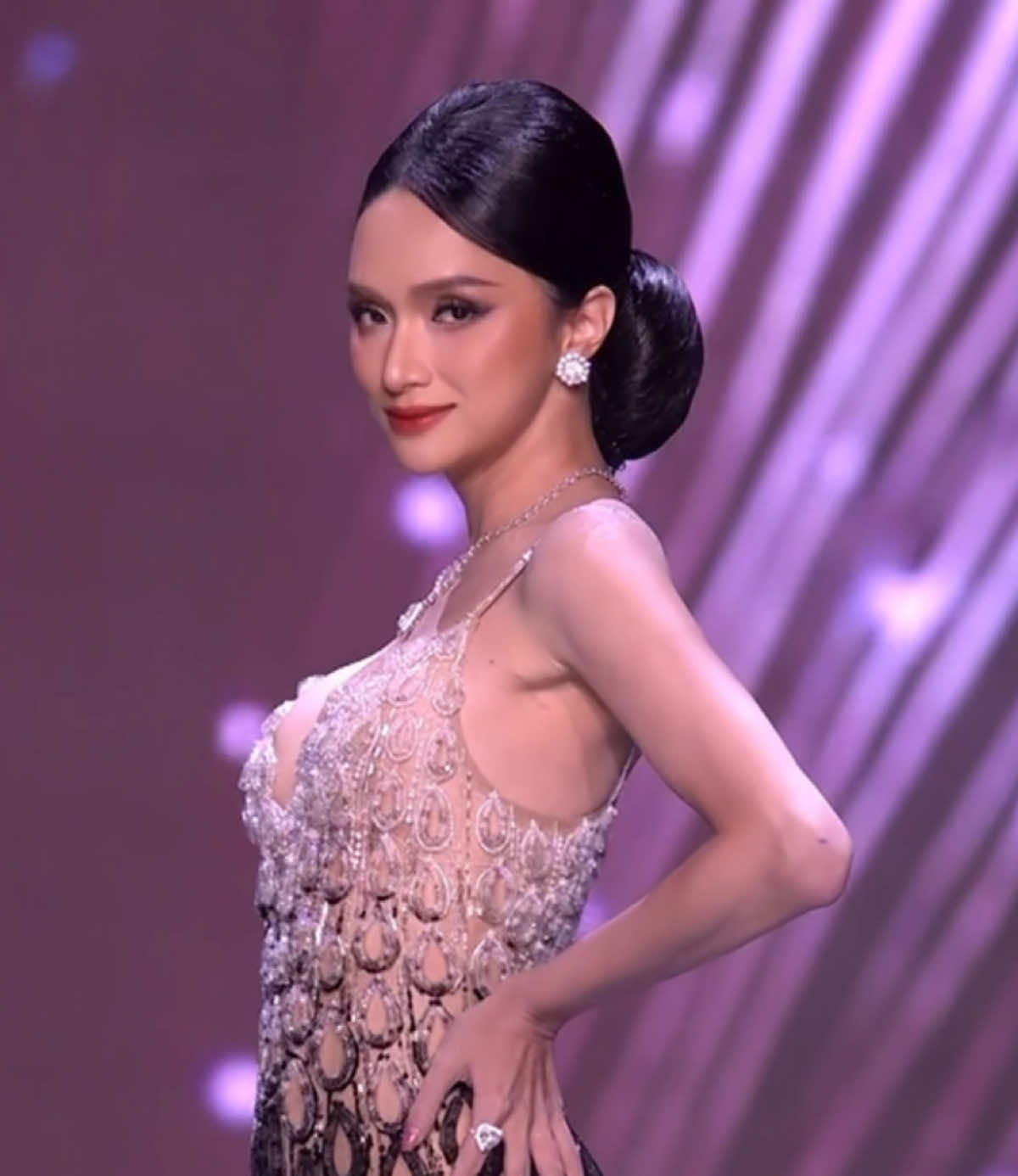 Phần thi trang phục Dạ hội - Bán kết Miss Universe 2025 🇻🇳  Nguyễn Hương Giang - VIETNAM 🇻🇳💫  #Huonggiang #the74thmissuniverse #missuniverse #missuniversevietnam 