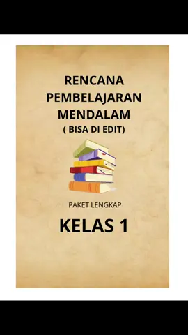 RPM kelas 1 SD  #RPM #kelas1sd #deeplearning #pembelajaranmendalam #lynkid 