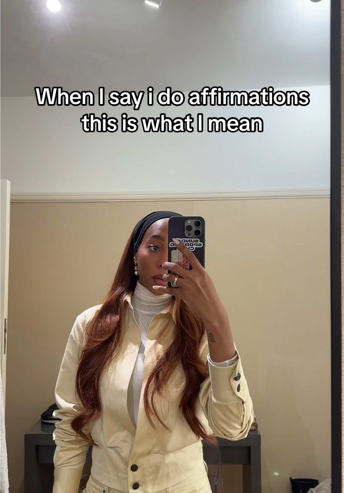 I was not born fuc*ed IJN sha #affirmations 