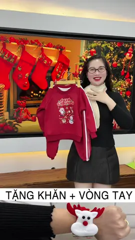 Bộ cho bé mặc đi chơi noel #thoitrangtreem #dobe #thoitrangbe 