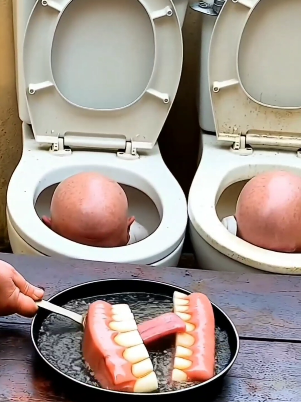 how to make steak #weirdcore #surreal #aivideo 