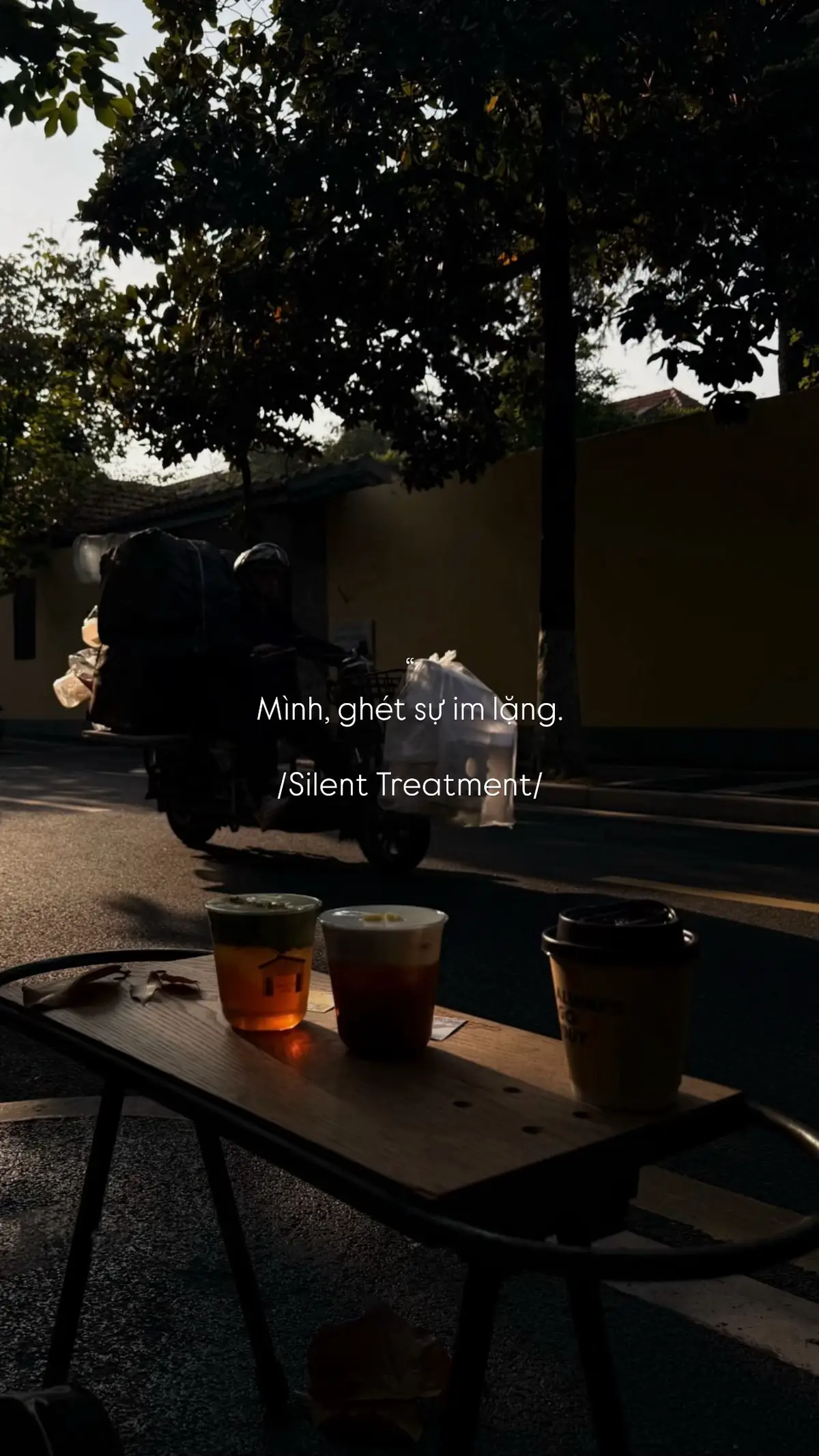 Mình, ghét sự im lặng. #quotes #xuhuong #tamtrang #tinhyeu #chuyenchungminh 