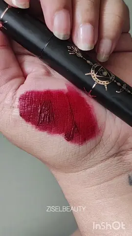 แดงก่ำที่ 💯 #ziselbeauty #รีวิวบิวตี้ #ลิป #ลิปติดทน #รีวิวลิป 