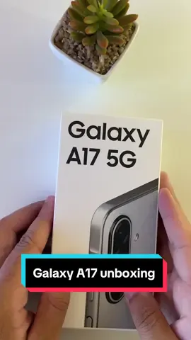 Galaxy A17 unboxing rápido #galaxya17 