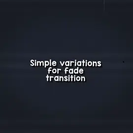Fade transition variation ideas • #transitionedit #viraledit #editing #fyp #edit 